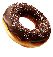 yummy choco donuts