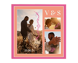 acrylic photo frame