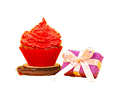with gifts